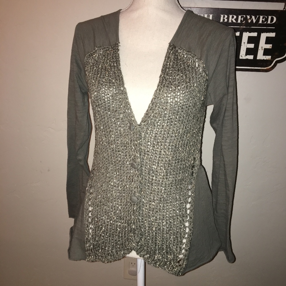 Anthro Meadow Rue Vermeil Threads Size Med